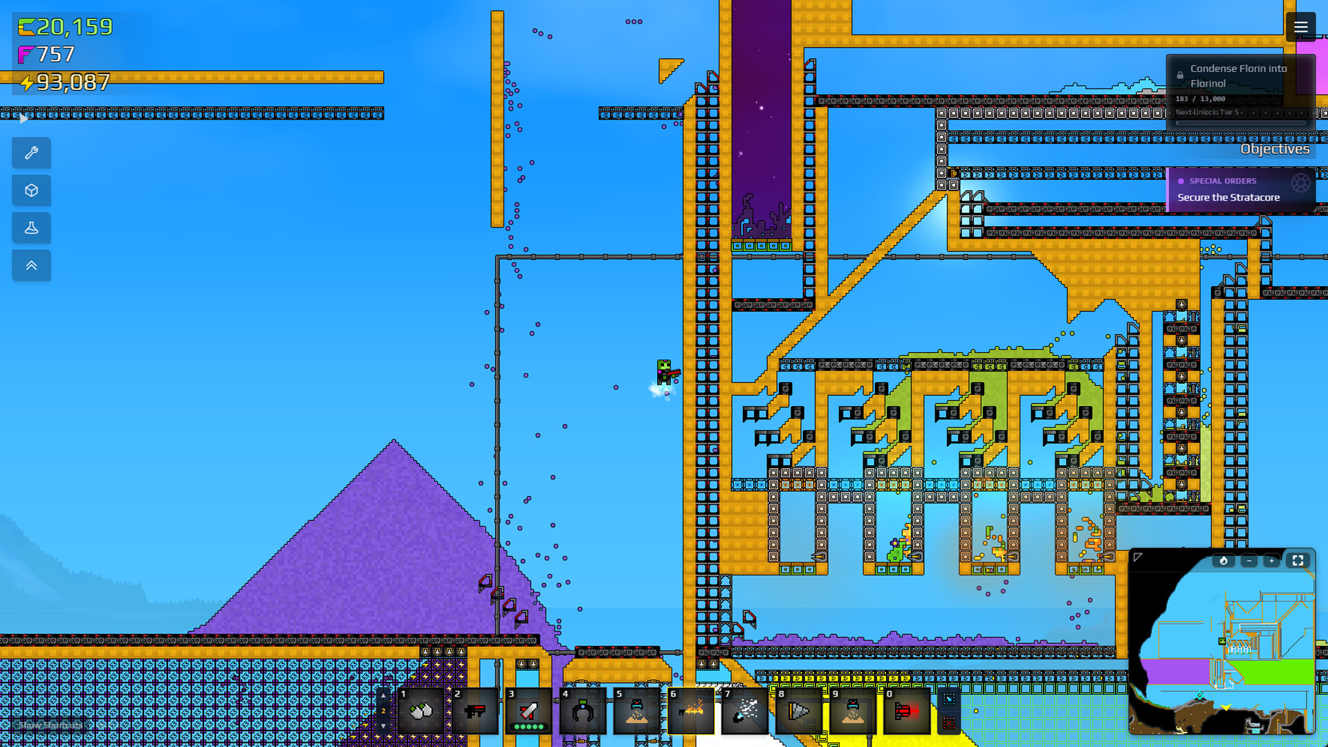 Map & Biomes guide for Sandustry